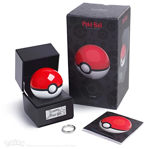 The Wand Company Original Poké Ball Authentic Replica - Realistic, Electronic, Die-Cast Poké Ball with Display Case Light Features – Officially Licensed by Pokémon The Wand Company Original Poké Ball Authentic Replica - Realistic, Electronic, Die-Cast Poké Ball with Display Case Light Features – Officially Licensed by Pokémon von The Wand Company