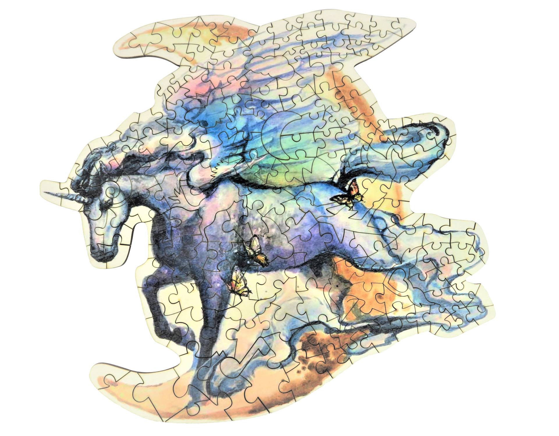The Wild Puzzle Wooden Puzzle - The Flying Unicorn 195 Teile Puzzle The-Wild-Puzzle-759856 The Wild Puzzle Wooden Puzzle - The Flying Unicorn 195 Teile Puzzle The-Wild-Puzzle-759856 von The Wild Puzzle
