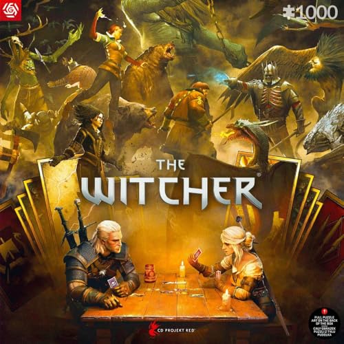 The Witcher, Gwent offizielles Puzzle, 1000 Teile, 68 x 48 cm von The Witcher