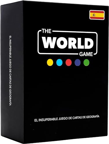 The World Game - Geographie-Kartenspiel - Brettspiel für Kinder, Familien und Erwachsene, Jungen und Mädchen - Spanish The World Game - Geographie-Kartenspiel - Brettspiel für Kinder, Familien und Erwachsene, Jungen und Mädchen - Spanish von The World Game
