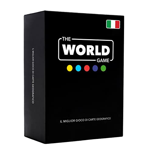 The World Game - Landkarten-Spiel - Lernspiel für Kinder, Familien und Erwachsene - Tolle Geschenkidee für Jungen und Mädchen - Italian The World Game - Landkarten-Spiel - Lernspiel für Kinder, Familien und Erwachsene - Tolle Geschenkidee für Jungen und Mädchen - Italian von The World Game