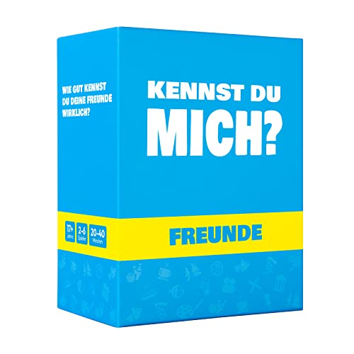 Kennst Du Wirklich Deine Freunde & Familie? Lustiges Kartenspiel für Erwachsene & Jugendliche - Perfekt für Partyspiele & Geschenke - Gesellschaftsspiel mit Spaßgarantie - Freunde Version Kennst Du Wirklich Deine Freunde & Familie? Lustiges Kartenspiel für Erwachsene & Jugendliche - Perfekt für Partyspiele & Geschenke - Gesellschaftsspiel mit Spaßgarantie - Freunde Version von The World Game
