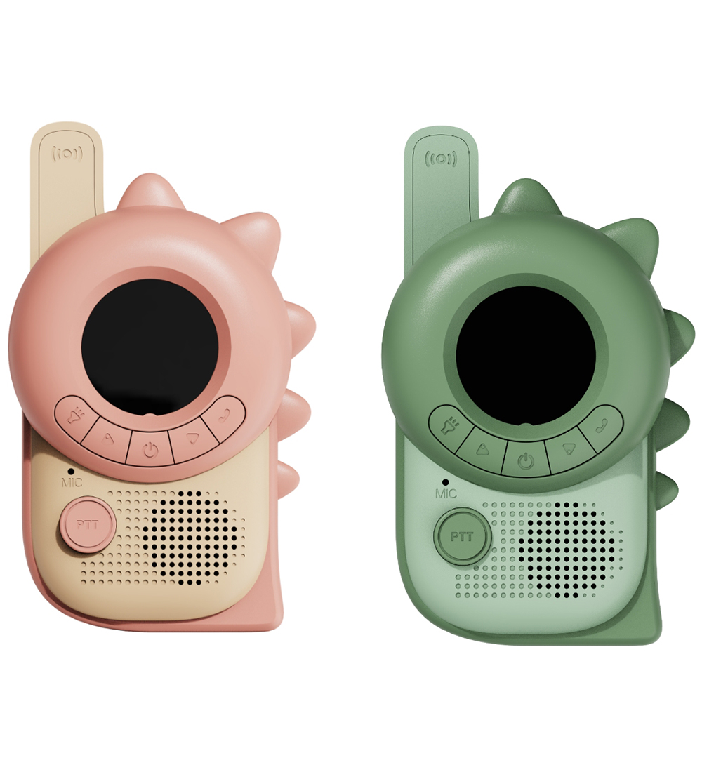 The Zoofamily Walkie Talkies - Dino Pink/Dino Grün - The Zoofamily - One Size - Kuscheltiere The Zoofamily Walkie Talkies - Dino Pink/Dino Grün - The Zoofamily - One Size - Kuscheltiere von The Zoofamily