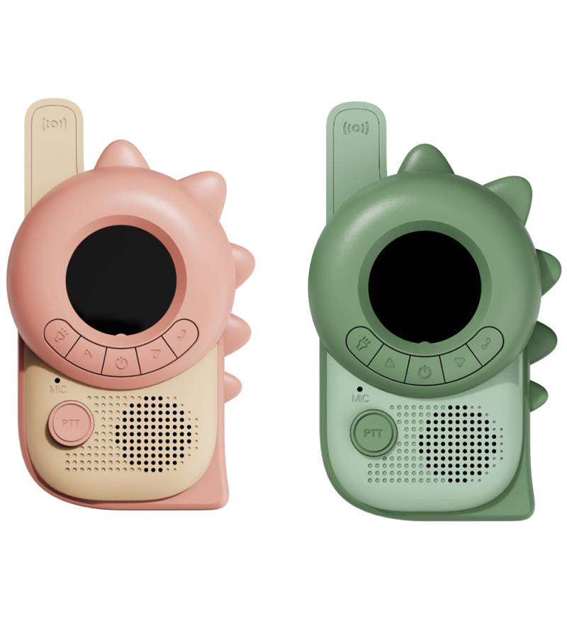 The Zoofamily Walkie Talkies - Dino Pink/Dino Grün - The Zoofamily - One Size - Kuscheltiere The Zoofamily Walkie Talkies - Dino Pink/Dino Grün - The Zoofamily - One Size - Kuscheltiere von The Zoofamily