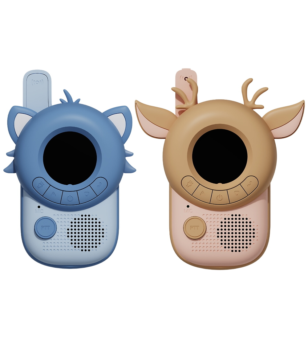 The Zoofamily Walkie-Talkies – Waschbär & Deer – Blau/Braun - The Zoofamily - One Size - Kuscheltiere The Zoofamily Walkie-Talkies – Waschbär & Deer – Blau/Braun - The Zoofamily - One Size - Kuscheltiere von The Zoofamily