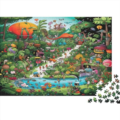 Bush Animal Für Erwachsene Puzzle 300 Teile Animal Theme Wohnkultur Family Challenging Games Geburtstag Lernspiel Stress Relief Toy 300pcs (40x28cm) von TheEcoWay