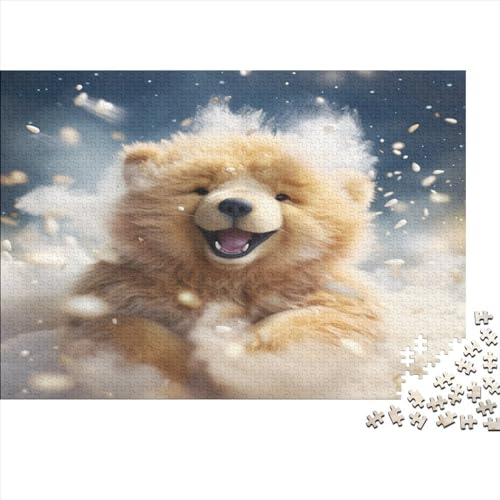 Cute Bear Für Erwachsene Puzzle 300 Teile Animal Theme Wohnkultur Family Challenging Games Geburtstag Lernspiel Stress Relief Toy 300pcs (40x28cm) von TheEcoWay
