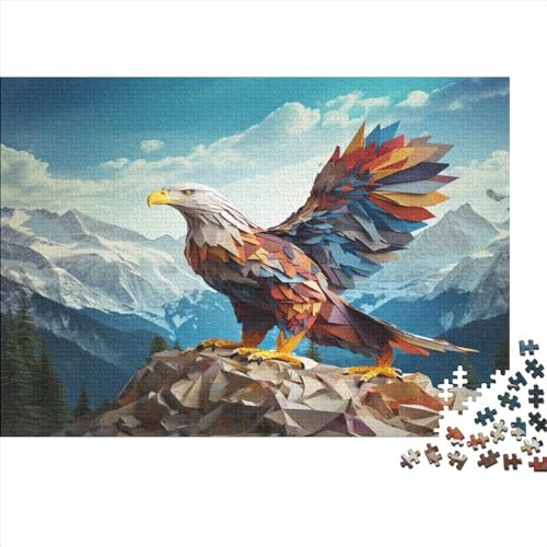Eagle Erwachsene Puzzles 300 Teile Animal Theme Geburtstag Family Challenging Games Wohnkultur Educational Game Stress Relief 300pcs (40x28cm) von TheEcoWay