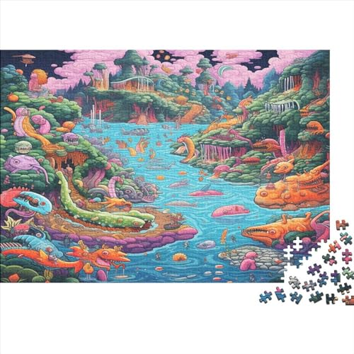 Elvish World Erwachsene Puzzles 500 Teile Jungle Paradise Educational Game Home Decor Geburtstag Family Challenging Games Stress Relief Toy 500pcs (52x38cm) von TheEcoWay
