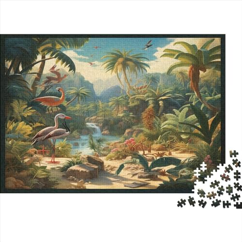 Rainforest World Erwachsene Puzzles 1000 Teile Forest Scenery Educational Game Home Decor Geburtstag Family Challenging Games Stress Relief Toy 1000pcs (75x50cm) von TheEcoWay