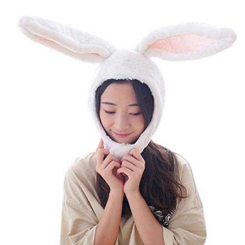 Kaninchen Hut mit Ohren Lustige Plüsch Hase Ohren Kappe Lustige Spielzeug Bunny Hat Kaninchen Hutes Plüsch Häschen Hut Kaninchen Kostüm Foto Booth Requisiten Geschenk für Kinder Mädchen Freundin von TheStriven