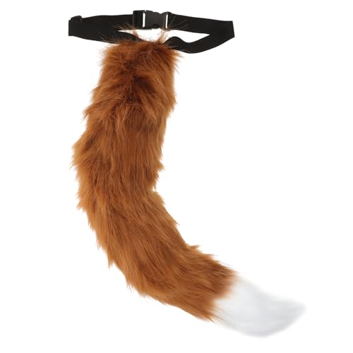 Theaque Fox Tail Cosplay Fox Tail Dress Up Fox Tail Plush Tail Costume For Performance von Theaque