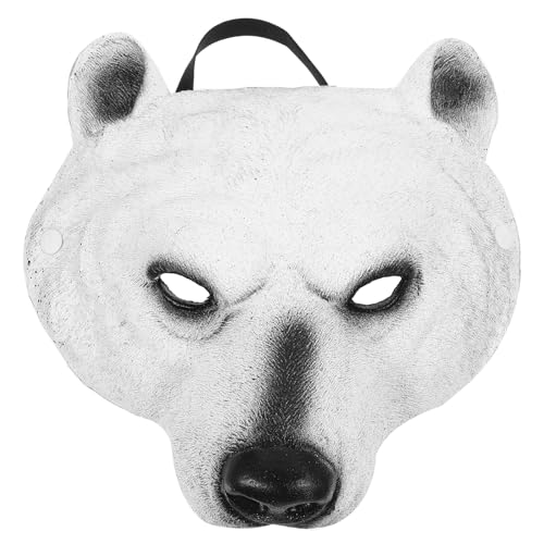 Theaque Tiermaske, realistische Bärenmaske, Tier-Cosplay-Maske, Maskerade, Party-Maske, Dekoration von Theaque