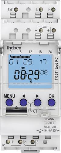 Theben TR 611 top3 RC Hutschienen-Zeitschaltuhr 230 V/AC von Theben