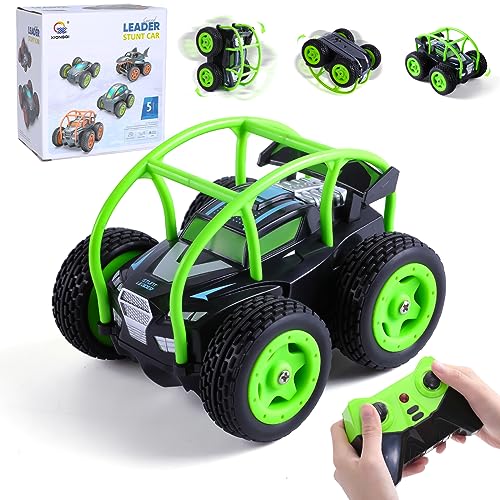 Thedttoy Spielzeug 3 Jahre Jungen 2.4 Ghz Ferngesteuertes Auto ab 3 4 5+ Jahr, 360° Flips Mini RC Stunt Auto Spielzeug mit Fernbedienung, Geburtstags Geschenk für Kinder Mädchen Junge 3-12 Jahre von Thedttoy