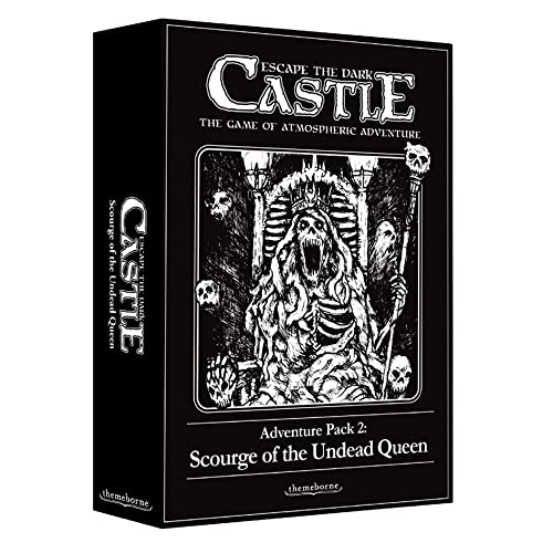 Themeborne | Adventure Pack 2: Scourge of the Undead Queen: Escape the Dark Castle Exp. | Board Game | Ages 14+ | 1-4 Players | 20-45 Minutes Playing Time von Themeborne