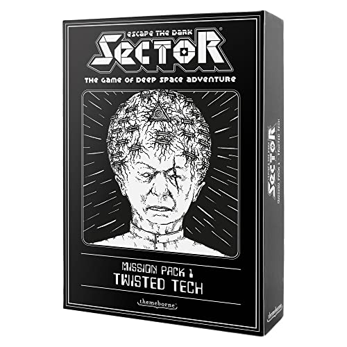 Themeborne | Mission Pack 1: Twisted Tech: Escape The Dark Sector: Exp. | Brettspiel | Alter 14+ | 1–4 Spieler | 45 Minuten Spielzeit, Mehrfarbig (THETBL121) von Themeborne