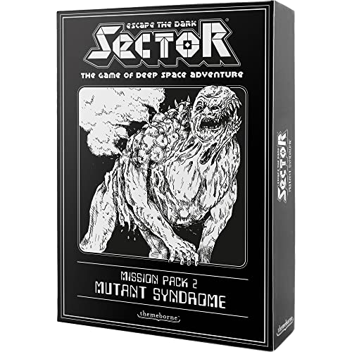 Themeborne Mission Pack 2: Mutant Syndrome: Escape The Dark Sector: Exp. | Brettspiel | Alter 14+ | 1-4 Spieler | 45 Minuten Spieldauer von Themeborne