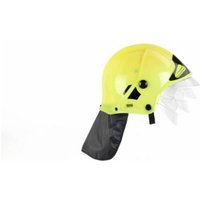 Feuerwehrhelm mit Visier, phosphoreszierend Feuerwehrhelm mit Visier, phosphoreszierend von Theo Klein