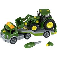 John Deere - Traktor mit Transporter, 1:24 von Theo Klein