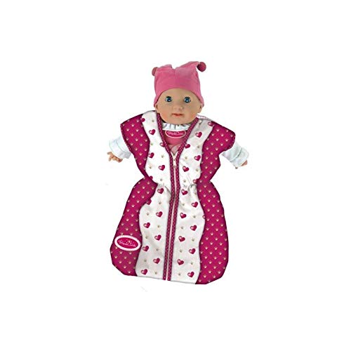 Klein Theo 1601 Baby Coralie Puppen-Schlafsack mit Reißverschluss | Für ca. 40 bis 50 cm große Puppen | Spielzeug für Kinder ab 3 Jahren von Klein