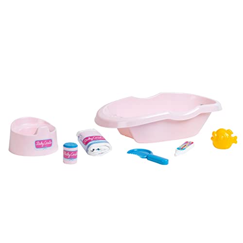 Theo Klein 1647 Baby Coralie Badewannen-Set | Für bis zu 35 cm große Puppen | Zahlreiches Bade- und Pflege-Zubehör | Spielzeug für Kinder ab 3 Jahren Theo Klein 1647 Baby Coralie Badewannen-Set | Für bis zu 35 cm große Puppen | Zahlreiches Bade- und Pflege-Zubehör | Spielzeug für Kinder ab 3 Jahren von Theo Klein