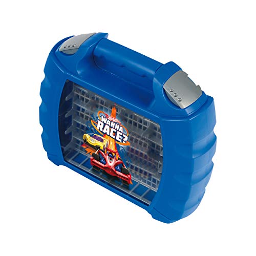 Theo Klein 2823 Hot Wheels Sammelkoffer I Stabiler Koffer mit Staufächern für bis zu 30 Autos I Praktischer, robuster Tragegriff I Maße: 26,6 cm x 32 cm x 8,8 cm I Spielzeug für Kinder ab 3 Jahren Theo Klein 2823 Hot Wheels Sammelkoffer I Stabiler Koffer mit Staufächern für bis zu 30 Autos I Praktischer, robuster Tragegriff I Maße: 26,6 cm x 32 cm x 8,8 cm I Spielzeug für Kinder ab 3 Jahren von Theo Klein