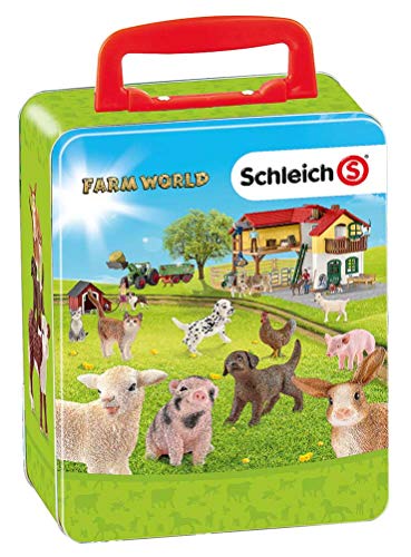 Klein Theo 3113 Schleich Sammelkoffer Farm World von Klein