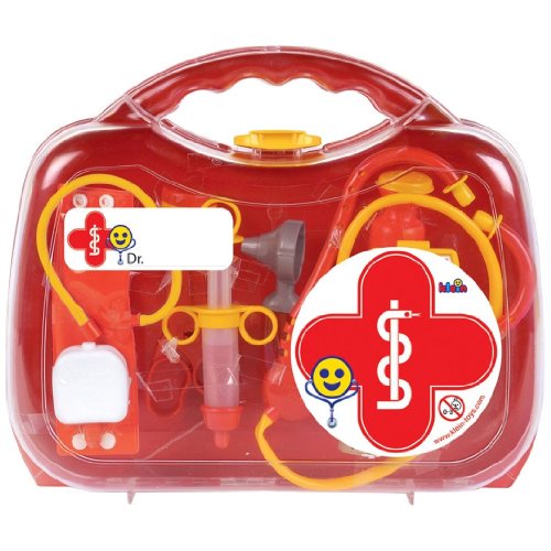 Theo Klein 4632 Doktorkoffer, groß und transparent I Stabiler Arztkoffer mit viel Zubehör I Inkl. Stethoskop, Thermometer, u.v.m. I Spielzeug für Kinder ab 3 Jahren Theo Klein 4632 Doktorkoffer, groß und transparent I Stabiler Arztkoffer mit viel Zubehör I Inkl. Stethoskop, Thermometer, u.v.m. I Spielzeug für Kinder ab 3 Jahren von Theo Klein