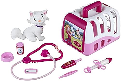 Theo Klein 4821 - Princess Coralie Tierarztkoffer mit Plüschkatze und Zubehör, Spielzeug von Theo Klein