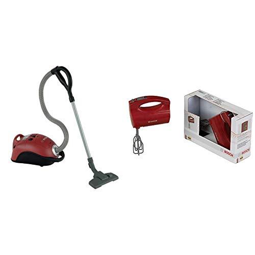 Theo Klein 6828 Bosch Staubsauger I Originalgetreuer Nachbau I 19 cm x 25 cm x 74 cm & 9574 Bosch Handmixer I Batteriebetriebene Mixer mit Sich drehenden Quirls I Maße: 19 cm x 7 cm x 12 cm Theo Klein 6828 Bosch Staubsauger I Originalgetreuer Nachbau I 19 cm x 25 cm x 74 cm & 9574 Bosch Handmixer I Batteriebetriebene Mixer mit Sich drehenden Quirls I Maße: 19 cm x 7 cm x 12 cm von Theo Klein