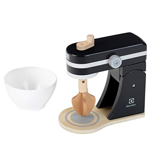 Theo Klein 7405 Electrolux Food Processor, Wood I Mechanical Mixing and Stirring Function I Accessories for Play kitchens I Toy for Children from 3 years von Electrolux
