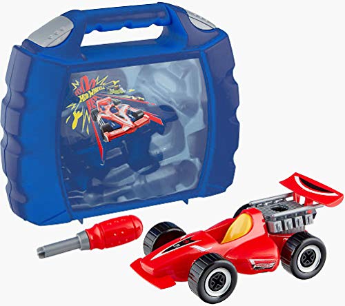 Theo Klein 8013 - Grand Prix Koffer, Auto-Reparatur-Set mit Werkzeug, 10-teilig, Multicolor von Theo Klein