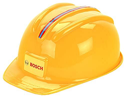 Bosch Handwerkerhelm | Der Spielzeughelm im Handwerker-Look | Größenverstellbar | Maße: 25,8 cm x 19,5 cm x 11 cm | Spielzeug für Kinder ab 3 Jahren von Klein