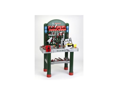Theo Klein 8713 Bosch Work-Shop Werkbank mit Mechanik-Schrauber und Baufahrzeug Theo Klein 8713 Bosch Work-Shop Werkbank mit Mechanik-Schrauber und Baufahrzeug von Theo Klein