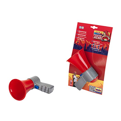 Klein Theo Megafon I Spiel-Megafon mit Cooler Soundfunktion I Maße: 16 cm x 11 cm x 7 cm I Spielzeug für Kinder ab 3 Jahren von Klein