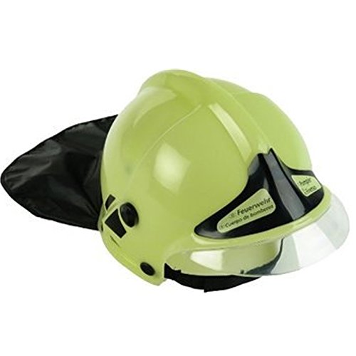 Theo Klein 8944 - Feuerwehr-Helm, neon, phosphoreszierend von Klein