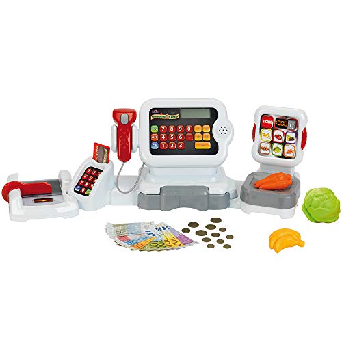 Theo Klein 9347 Electronische Kassen- und Wiegestation mit Folientastatur, Spiel Theo Klein 9347 Electronische Kassen- und Wiegestation mit Folientastatur, Spiel von Theo Klein