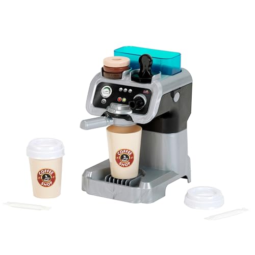 Theo Klein 9510 Barista Kaffeemaschine I Mit Wassertank und Durchlauffunktion I Inkl. Kaffeepads, -Stempel, Bechern u.v.m. I Spielzeug für Kinder ab 3 Jahren Theo Klein 9510 Barista Kaffeemaschine I Mit Wassertank und Durchlauffunktion I Inkl. Kaffeepads, -Stempel, Bechern u.v.m. I Spielzeug für Kinder ab 3 Jahren von Theo Klein
