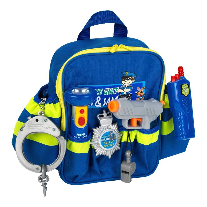 Theo Klein Polizei Rucksack mit Zubehör Theo Klein Polizei Rucksack mit Zubehör von Theo Klein