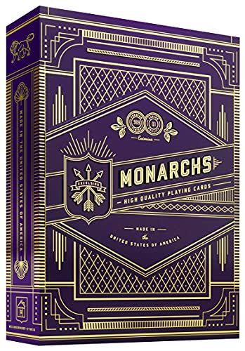 theory11 Unbekannt Monarchs Spielkarten, Violett von theory11