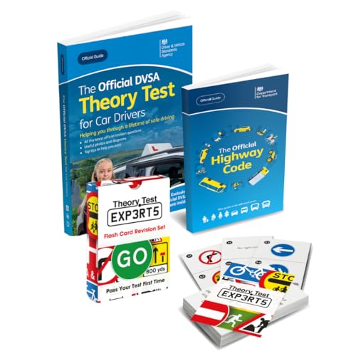 The Highway Code 2024 Theory Test Book 2024 UK DVLA 128 Road Signs Flash Cards 2024 - Driving Instructor Approved - Driving Test Gifts For Teenage Boys & Girls 16-18 Years von Theory Test Experts