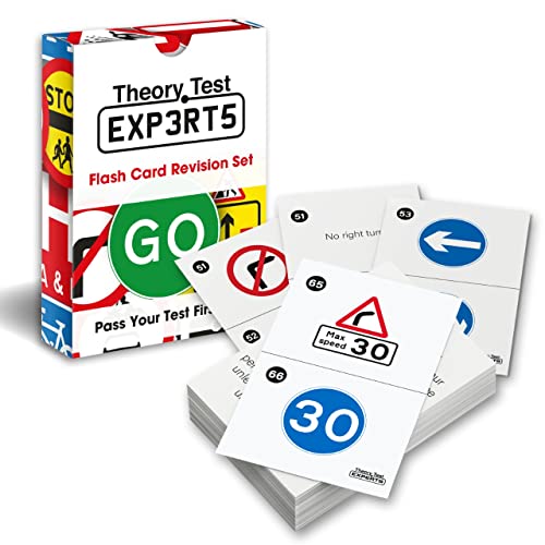 Theory Test Experts 128 Straßenschilder-Karteikarten, hergestellt von Fahrlehrern, Know Your Traffic Signs & Pass Your Theory Test – tolles Geschenk für Lernfahrer, 17. Geburtstag Theory Test Experts 128 Straßenschilder-Karteikarten, hergestellt von Fahrlehrern, Know Your Traffic Signs & Pass Your Theory Test – tolles Geschenk für Lernfahrer, 17. Geburtstag von Theory Test Experts