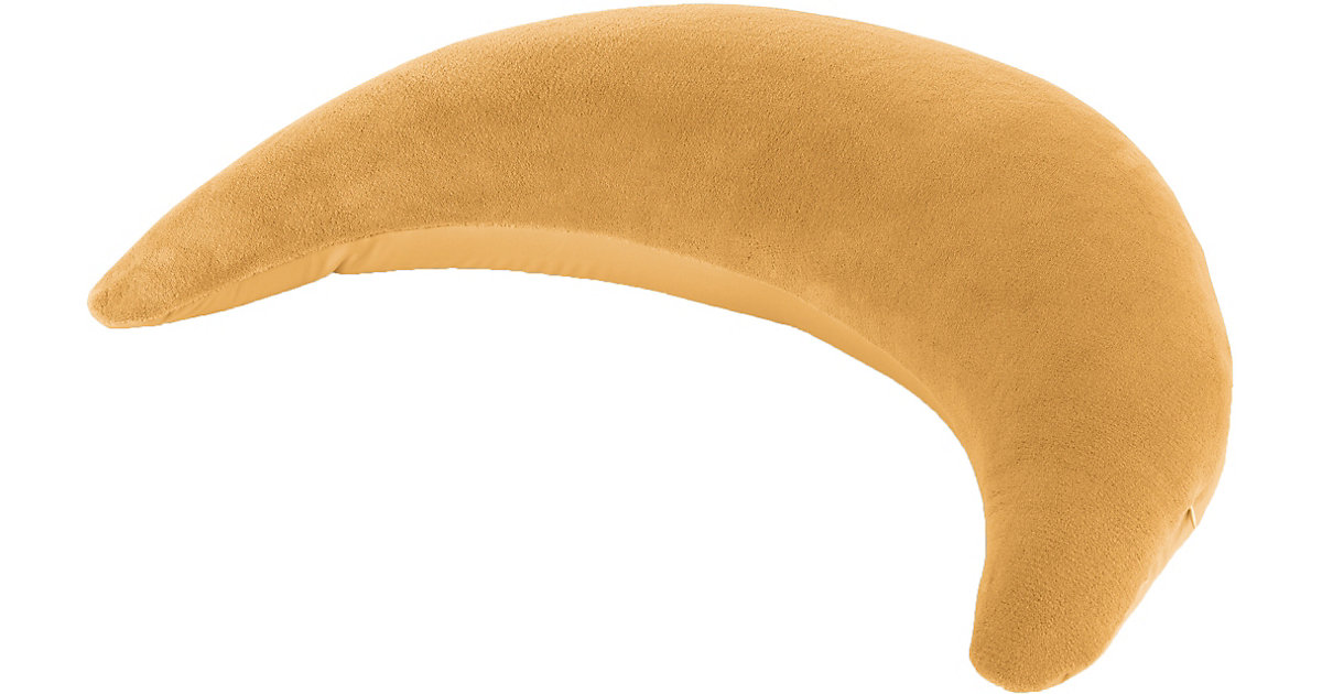 Stillkissen Plüschmond, ca. 140 cm, Bernstein gelb Stillkissen Plüschmond, ca. 140 cm, Bernstein gelb von Theraline
