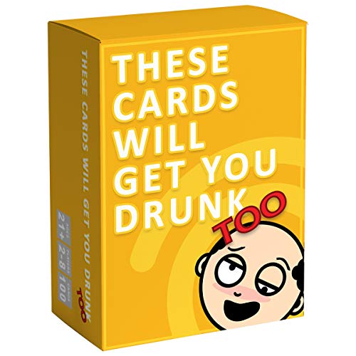 These Cards Will Get You Drunk Too [Erweiterung] - Lustiges Trinkspiel für Erwachsene für Partys von These Cards Will Get You Drunk