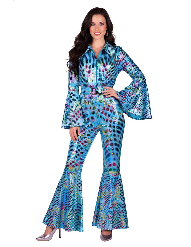 Disco Damenoverall türkis hochwertig von Thetru B.V.