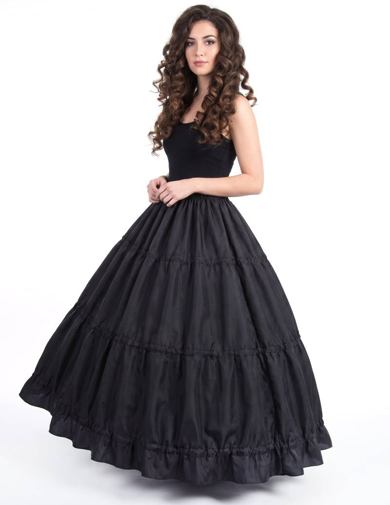 Premium Reifrock in Schwarz für Erwachsene Premium Reifrock in Schwarz für Erwachsene von Thetru B.V.