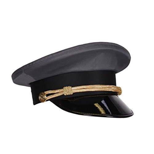Thetru Chauffeur Mütze grau, Kopfweite 59 Fahrer Mütze Taxi Schildmütze Fasching Taxifahrer Thetru Chauffeur Mütze grau, Kopfweite 59 Fahrer Mütze Taxi Schildmütze Fasching Taxifahrer von Thetru
