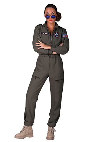 Thetru Damen Kostüm Top Pilot Overall grün Karneval Fasching Gr. L Thetru Damen Kostüm Top Pilot Overall grün Karneval Fasching Gr. L von Thetru