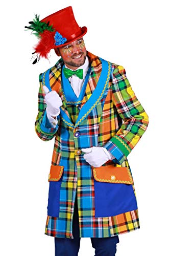 Thetru Herren Kostüm Clown Jacke Bubbles Karneval Fasching Gr. XL von Thetru
